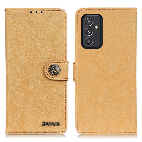 Coque Portefeuille Livre Cuir Etui Clapet A01D pour Samsung Galaxy A15 4G Or