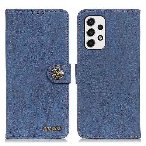 Coque Portefeuille Livre Cuir Etui Clapet A01D pour Samsung Galaxy A53 5G Bleu