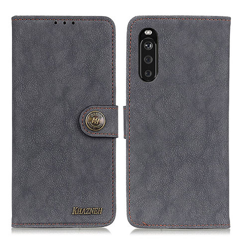 Coque Portefeuille Livre Cuir Etui Clapet A01D pour Sony Xperia 10 III Lite Noir