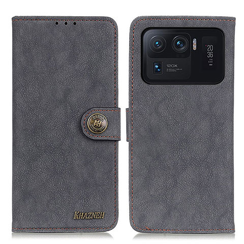 Coque Portefeuille Livre Cuir Etui Clapet A01D pour Xiaomi Mi 11 Ultra 5G Noir