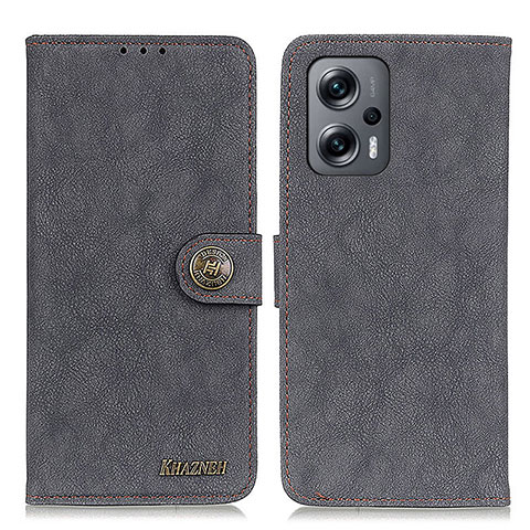 Coque Portefeuille Livre Cuir Etui Clapet A01D pour Xiaomi Poco F5 5G Noir