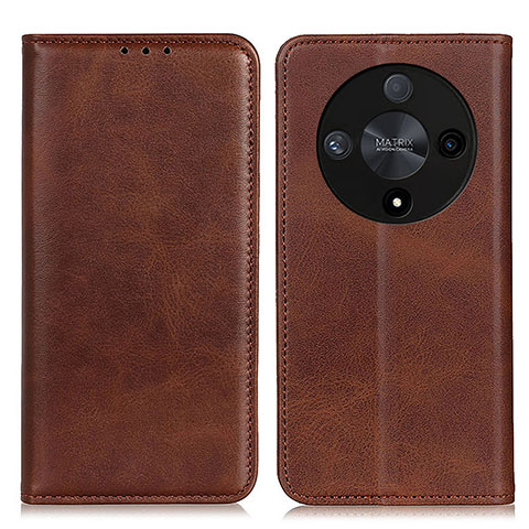 Coque Portefeuille Livre Cuir Etui Clapet A02D pour Huawei Honor Magic6 Lite 5G Marron