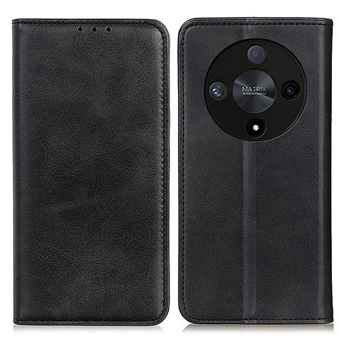 Coque Portefeuille Livre Cuir Etui Clapet A02D pour Huawei Honor Magic6 Lite 5G Noir