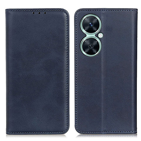 Coque Portefeuille Livre Cuir Etui Clapet A02D pour Huawei Nova 11i Bleu