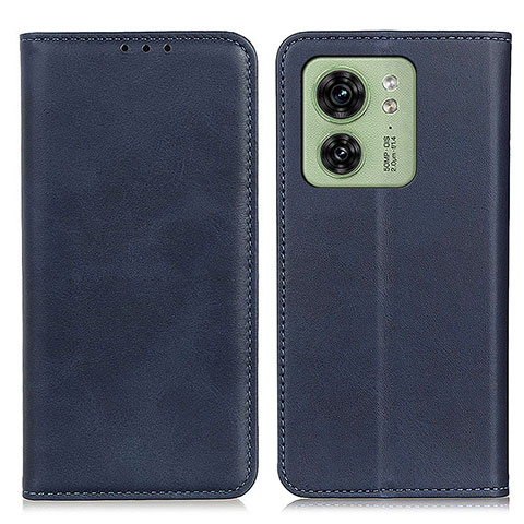 Coque Portefeuille Livre Cuir Etui Clapet A02D pour Motorola Moto Edge (2023) 5G Bleu