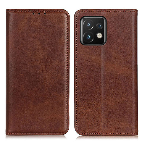 Coque Portefeuille Livre Cuir Etui Clapet A02D pour Motorola Moto Edge 40 Pro 5G Marron