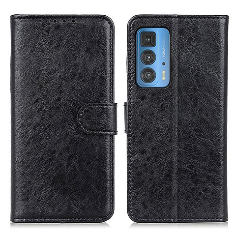 Coque Portefeuille Livre Cuir Etui Clapet A02D pour Motorola Moto Edge S Pro 5G Noir