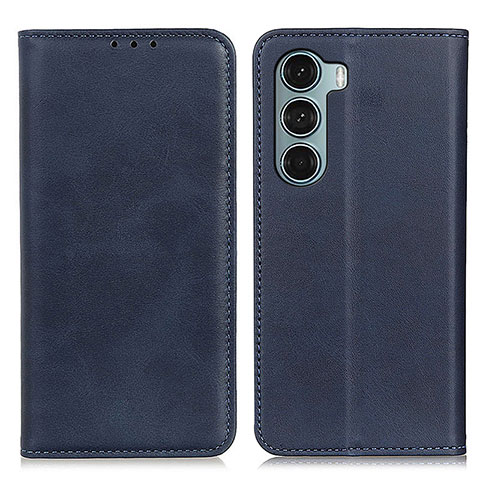 Coque Portefeuille Livre Cuir Etui Clapet A02D pour Motorola Moto Edge S30 5G Bleu