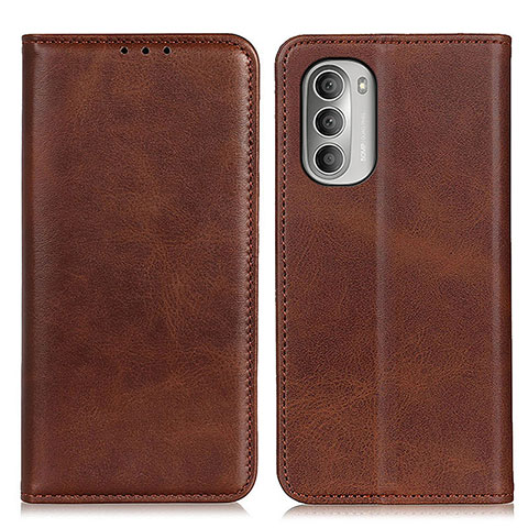 Coque Portefeuille Livre Cuir Etui Clapet A02D pour Motorola Moto G Stylus (2022) 4G Marron