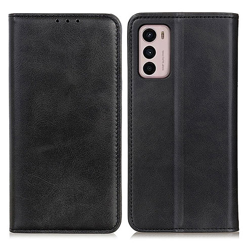 Coque Portefeuille Livre Cuir Etui Clapet A02D pour Motorola Moto G42 Noir