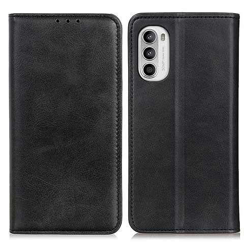 Coque Portefeuille Livre Cuir Etui Clapet A02D pour Motorola Moto G71s 5G Noir