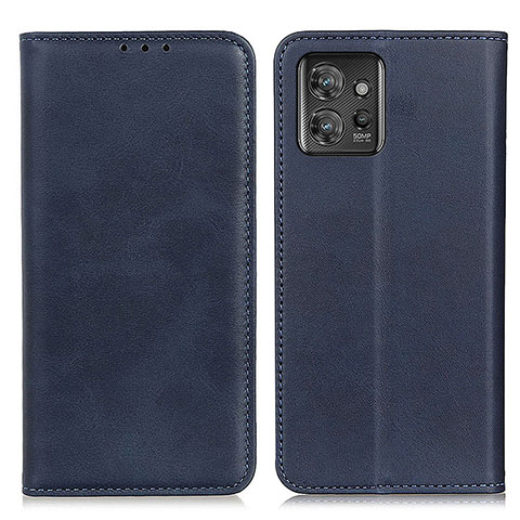 Coque Portefeuille Livre Cuir Etui Clapet A02D pour Motorola ThinkPhone 5G Bleu