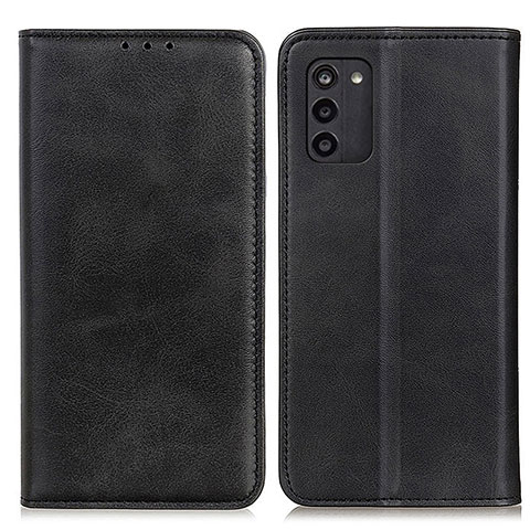 Coque Portefeuille Livre Cuir Etui Clapet A02D pour Nokia G100 Noir