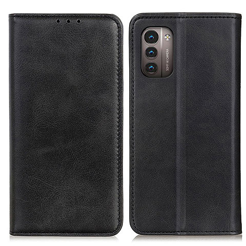 Coque Portefeuille Livre Cuir Etui Clapet A02D pour Nokia G11 Noir