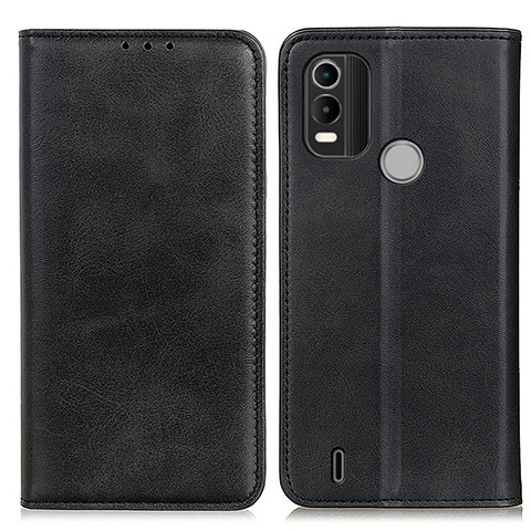 Coque Portefeuille Livre Cuir Etui Clapet A02D pour Nokia G11 Plus Noir