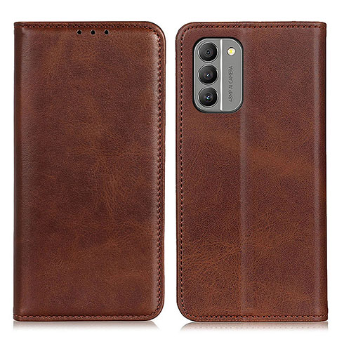 Coque Portefeuille Livre Cuir Etui Clapet A02D pour Nokia G400 5G Marron