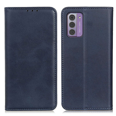 Coque Portefeuille Livre Cuir Etui Clapet A02D pour Nokia G42 5G Bleu