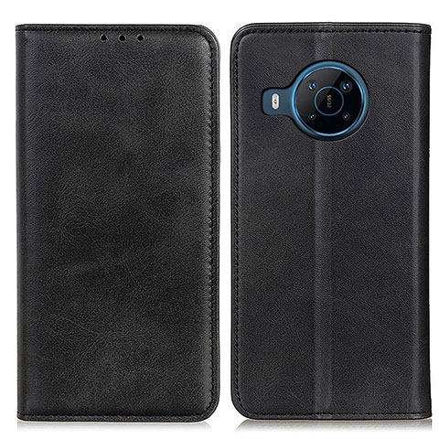 Coque Portefeuille Livre Cuir Etui Clapet A02D pour Nokia X100 5G Noir