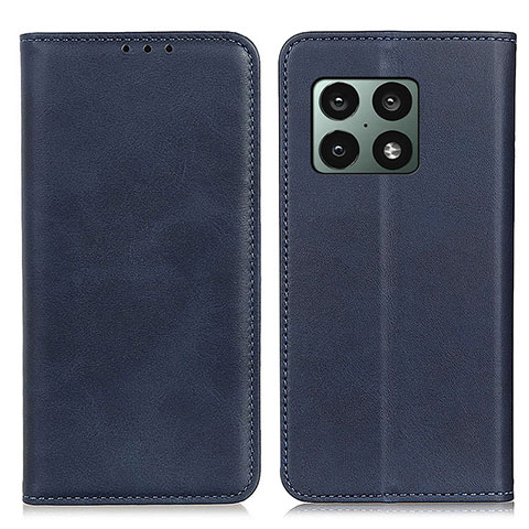 Coque Portefeuille Livre Cuir Etui Clapet A02D pour OnePlus 10 Pro 5G Bleu