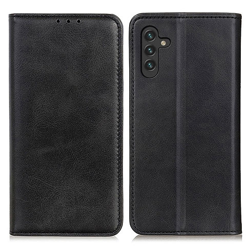 Coque Portefeuille Livre Cuir Etui Clapet A02D pour Samsung Galaxy A04s Noir