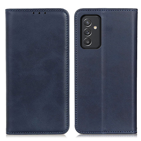 Coque Portefeuille Livre Cuir Etui Clapet A02D pour Samsung Galaxy A05s Bleu