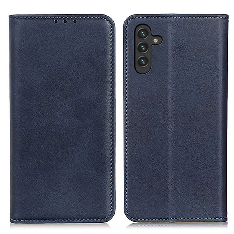 Coque Portefeuille Livre Cuir Etui Clapet A02D pour Samsung Galaxy A13 5G Bleu