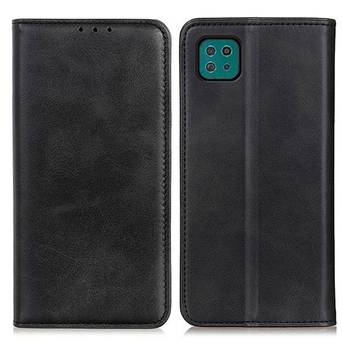 Coque Portefeuille Livre Cuir Etui Clapet A02D pour Samsung Galaxy A22 5G Noir