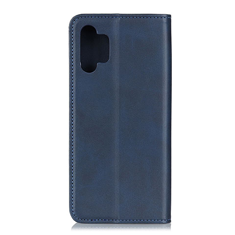 Coque Portefeuille Livre Cuir Etui Clapet A02D pour Samsung Galaxy A32 5G Bleu