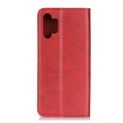 Coque Portefeuille Livre Cuir Etui Clapet A02D pour Samsung Galaxy A32 5G Rouge