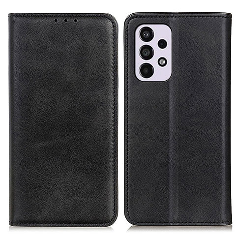 Coque Portefeuille Livre Cuir Etui Clapet A02D pour Samsung Galaxy A33 5G Noir