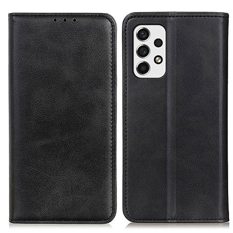 Coque Portefeuille Livre Cuir Etui Clapet A02D pour Samsung Galaxy A53 5G Noir