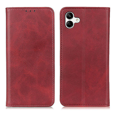 Coque Portefeuille Livre Cuir Etui Clapet A02D pour Samsung Galaxy F14 5G Rouge