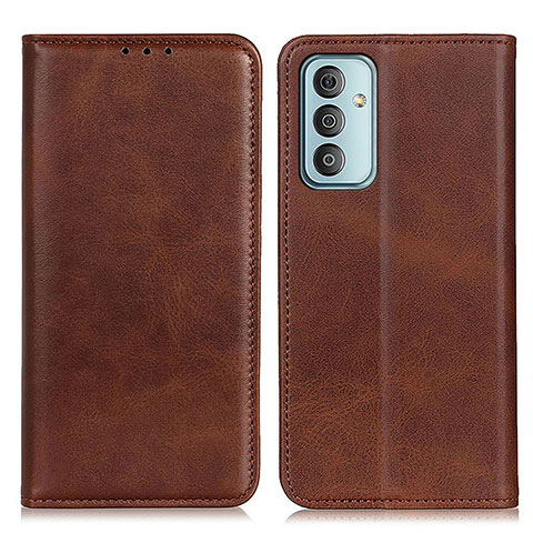 Coque Portefeuille Livre Cuir Etui Clapet A02D pour Samsung Galaxy M23 5G Marron