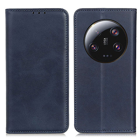 Coque Portefeuille Livre Cuir Etui Clapet A02D pour Xiaomi Mi 13 Ultra 5G Bleu