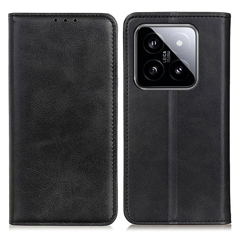 Coque Portefeuille Livre Cuir Etui Clapet A02D pour Xiaomi Mi 14 5G Noir