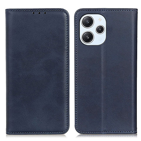 Coque Portefeuille Livre Cuir Etui Clapet A02D pour Xiaomi Redmi 12 4G Bleu