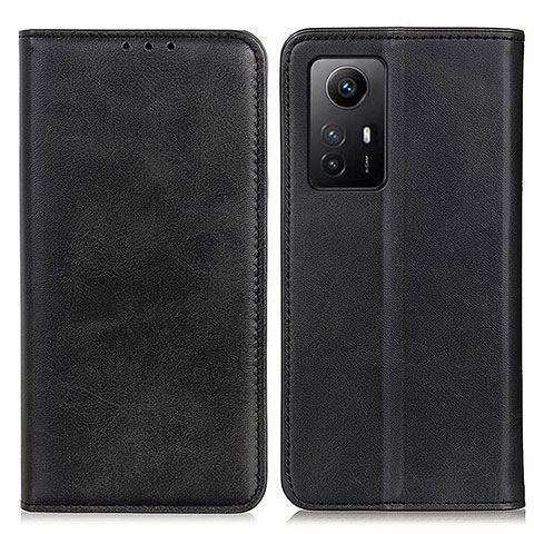 Coque Portefeuille Livre Cuir Etui Clapet A02D pour Xiaomi Redmi Note 12S Noir