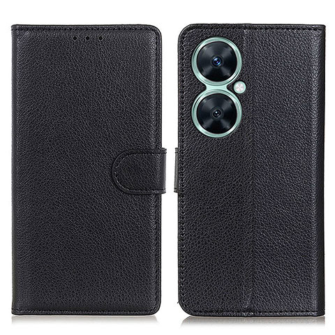 Coque Portefeuille Livre Cuir Etui Clapet A03D pour Huawei Nova 11i Noir