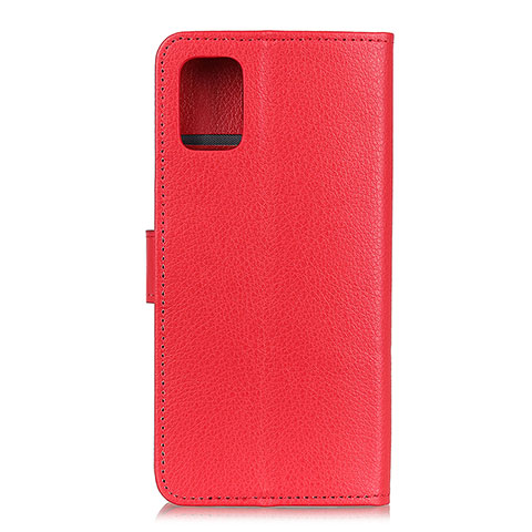 Coque Portefeuille Livre Cuir Etui Clapet A03D pour Motorola Moto Edge S 5G Rouge