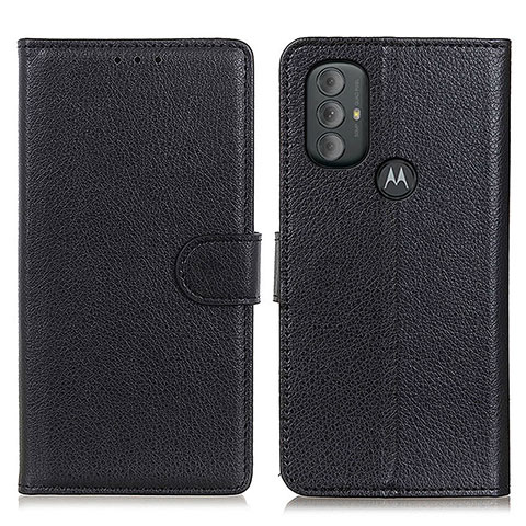 Coque Portefeuille Livre Cuir Etui Clapet A03D pour Motorola Moto G Play (2023) Noir