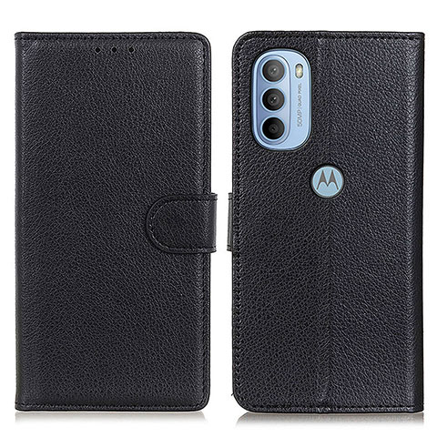 Coque Portefeuille Livre Cuir Etui Clapet A03D pour Motorola Moto G31 Noir