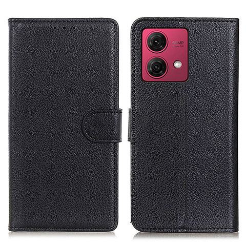 Coque Portefeuille Livre Cuir Etui Clapet A03D pour Motorola Moto G84 5G Noir