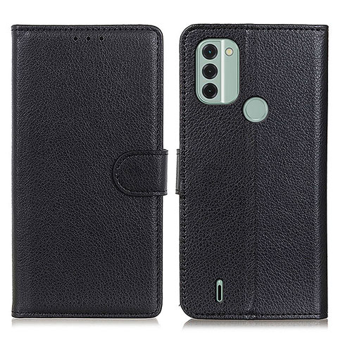 Coque Portefeuille Livre Cuir Etui Clapet A03D pour Nokia C31 Noir