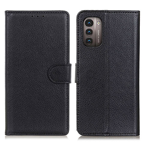 Coque Portefeuille Livre Cuir Etui Clapet A03D pour Nokia G11 Noir