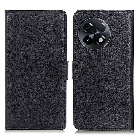 Coque Portefeuille Livre Cuir Etui Clapet A03D pour OnePlus 11R 5G Noir