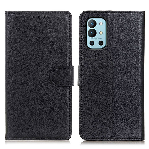 Coque Portefeuille Livre Cuir Etui Clapet A03D pour OnePlus 9R 5G Noir