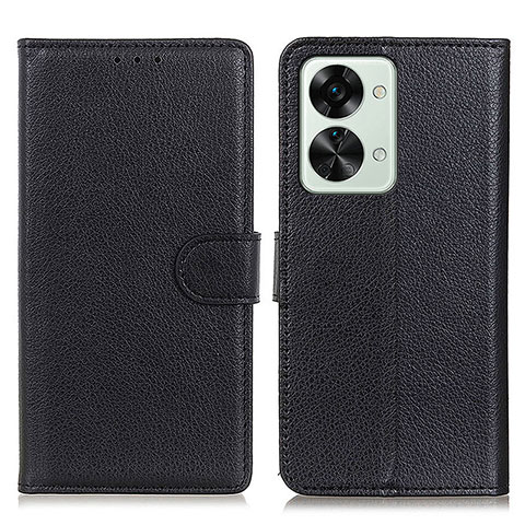 Coque Portefeuille Livre Cuir Etui Clapet A03D pour OnePlus Nord 2T 5G Noir