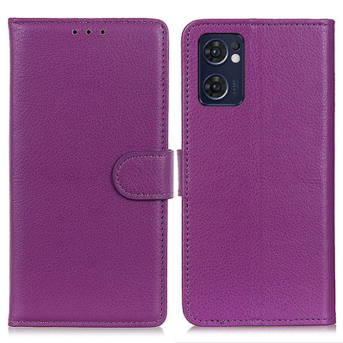 Coque Portefeuille Livre Cuir Etui Clapet A03D pour OnePlus Nord CE 2 5G Violet