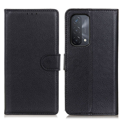 Coque Portefeuille Livre Cuir Etui Clapet A03D pour Oppo A93 5G Noir