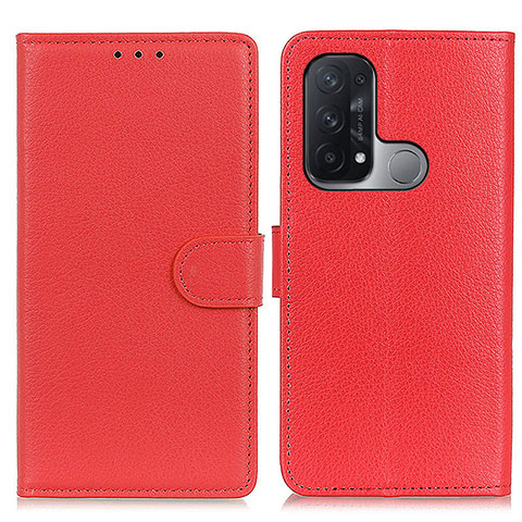 Coque Portefeuille Livre Cuir Etui Clapet A03D pour Oppo Reno5 A Bleu Ciel